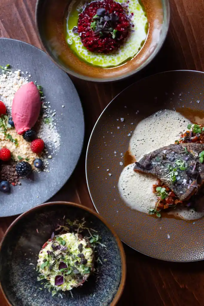 Artisan Berry Dessert
