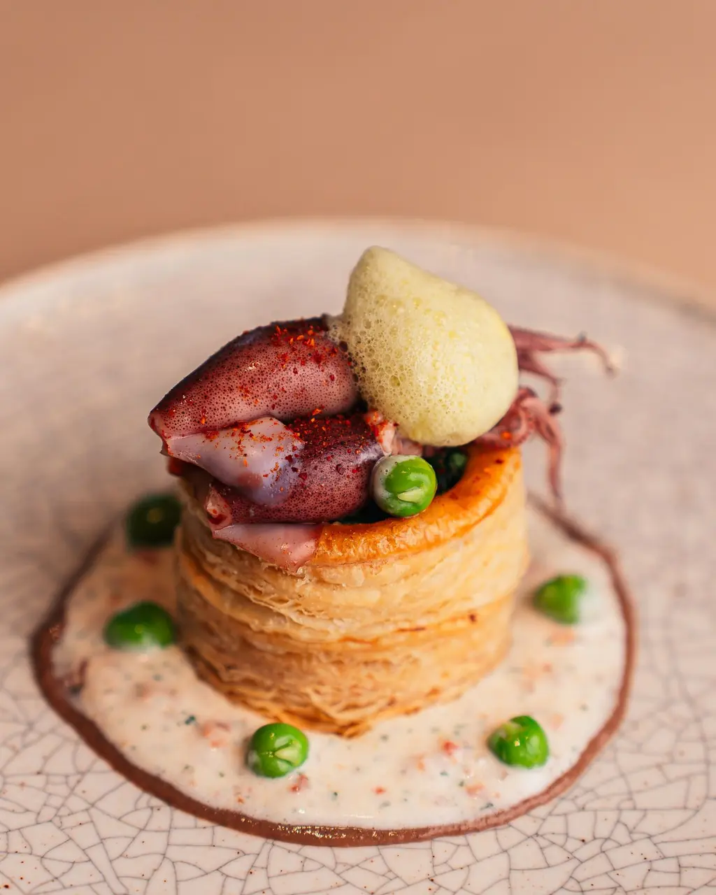 Seasonal Squid Tartlet